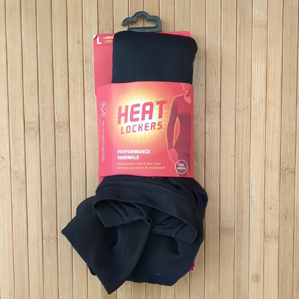 Womens Long Sleeve Thermals Long Underwear Shirt by Heat Lockers, Size Large NEW